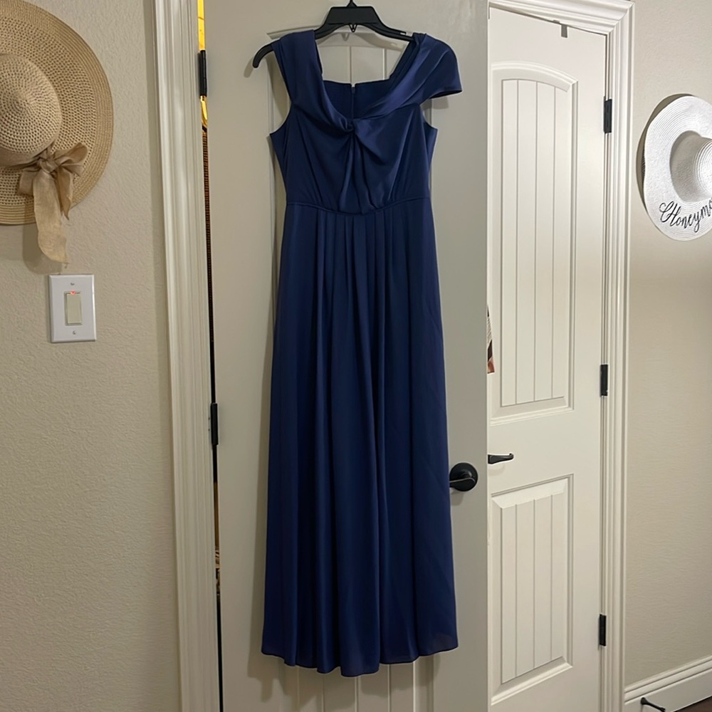 Gal Meets Glam Navy Formal Dress